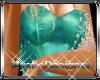 Aqua Full Ball Gown
