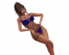 Royal Blue Bikini