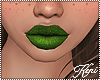 ⓚ Glitter Green Lips