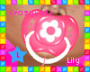 Pacifier baby pink