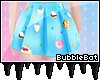 ☾ Sweets Skirt Blue