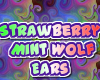 StrawberryMint Wolf Ears