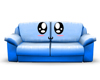 {Arp} Blue Kawaii Sofa