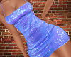 Blue Shiny Dress RL