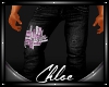 Black Diabeatic Pants