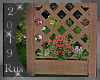 Rus: Fence + flowers 2