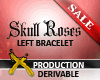 [X] Skull FM L Bracelet