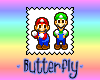Mario and Luigi Stamp
