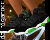 Green&Black Jordan6rings