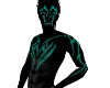 ~a~ Cyan Tribal Wolf M
