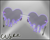 Lilac Heart Shades