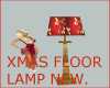 XMAS FLOOR LAMP NEW