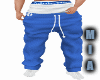 Lulu -  Blue - Sweatpans