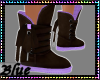 .:Boots Brown&Purple:.