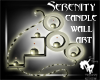 Serenity Candle Wall Art