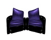 Butterfly CH purple Blk