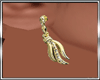 T* Gold Earrings