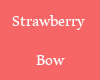*J* Strawberry Bow