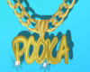 Gold Pooka Chain Cust.