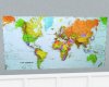 World Map wall poster 1