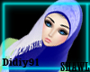 [AK]Shawl - Blue -