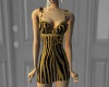 Sexy Black & Gold Dress