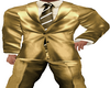 Elegant Golden Male Suit