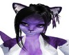 [Gel]Purple wolf ears