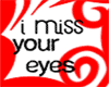 Miss you  Sticker