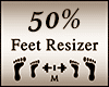feet resizer %50