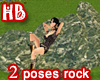 ~HB~Green Rock w/ Poses