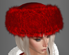 Sexy Fur Hat Red