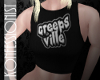 Retro Creepsville Black