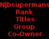 Rank Titles Co Owner