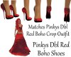 Pinkys Dbl Red BohoShoes