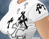 T-Shirt C. Hearts White