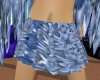 blue snowflake skirt