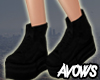 Black Platform Boots /A\