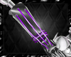 purple cyborg glove M