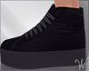 Platform Sneakers Black