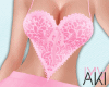 Aki Heart Dress Pink