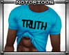 Teal Truth Tee