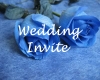 Vikki & Blue Invite