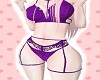 sexy purple lingerie 1
