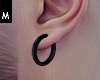 L. Black Earring.