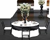 Black & White Wed Table