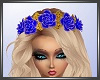 SL Rose Headdress BluGol