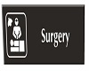 Hospital Surgery Sign