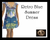 [xTx]Retro Blue S. Dress