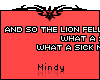 M | Lion & Lamb